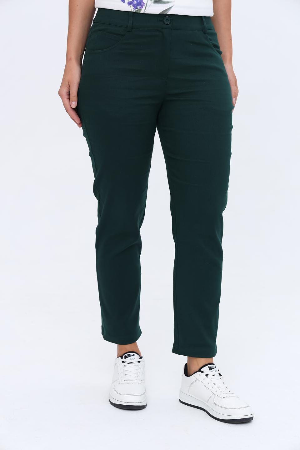 Джинсы Just Valeri тёмно-зелёные