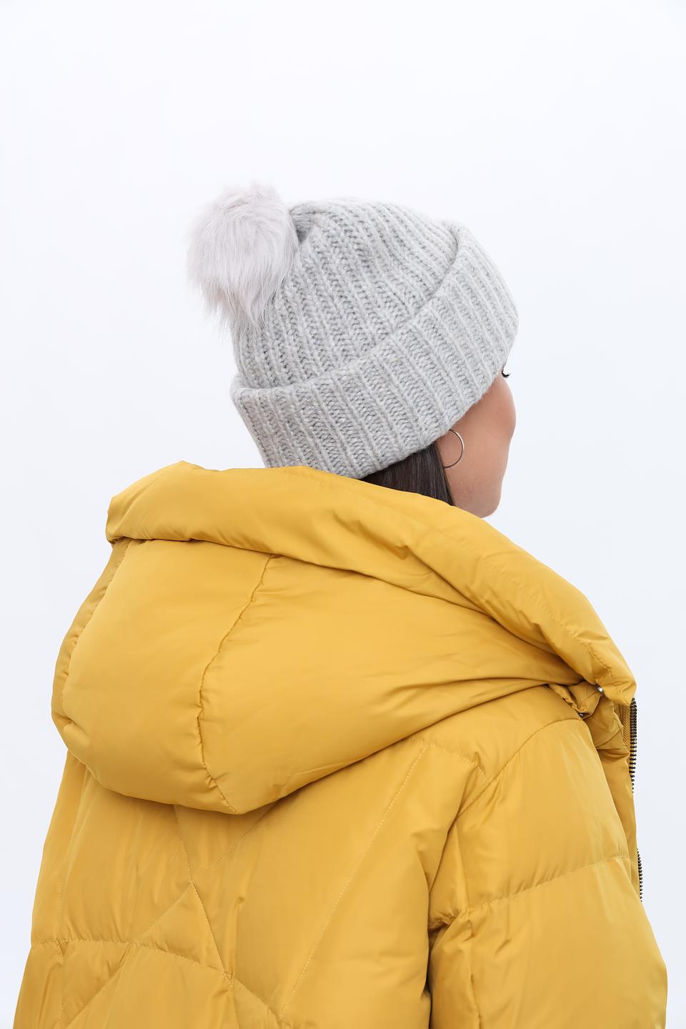 Шапка Roeckl вязаная серая