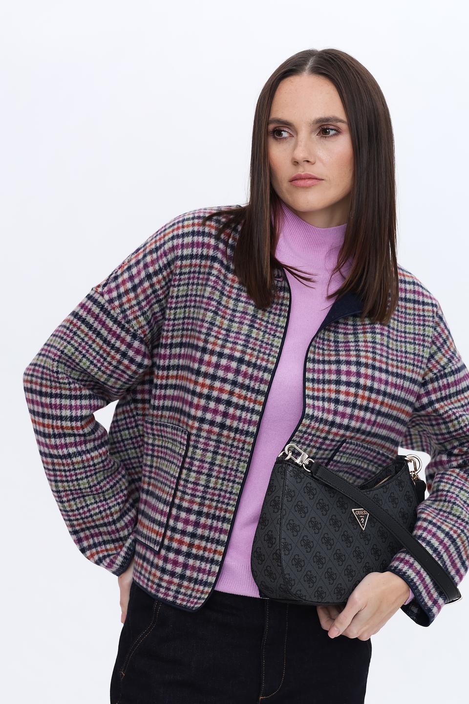 Сумка Guess жен. с логотипом чёрная