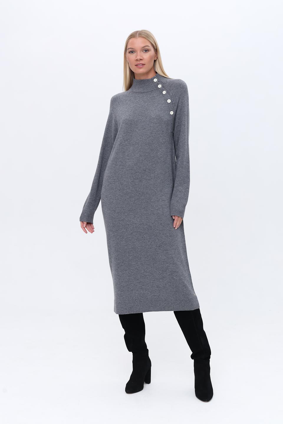Платье Penny Black вязаное серое