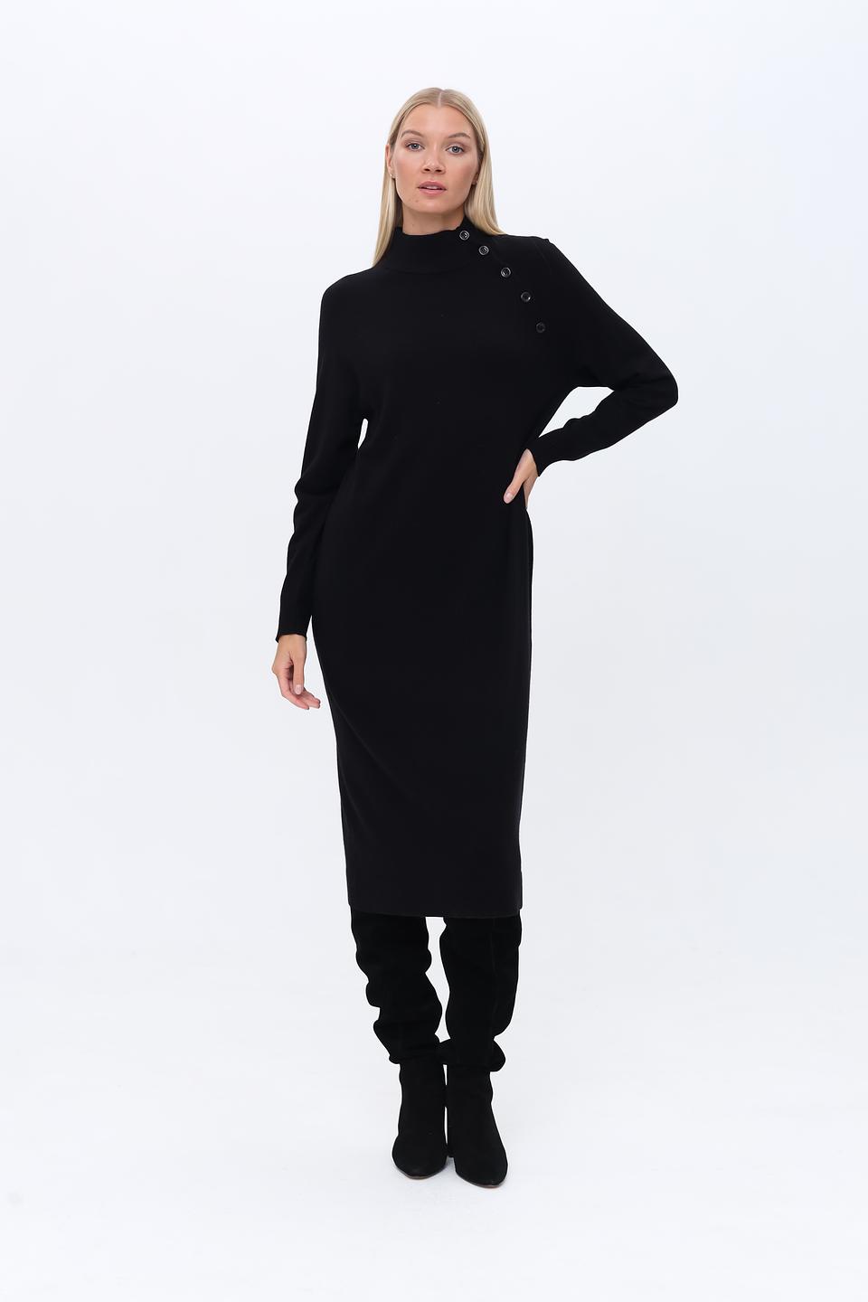 Платье Penny Black вязаное чёрное