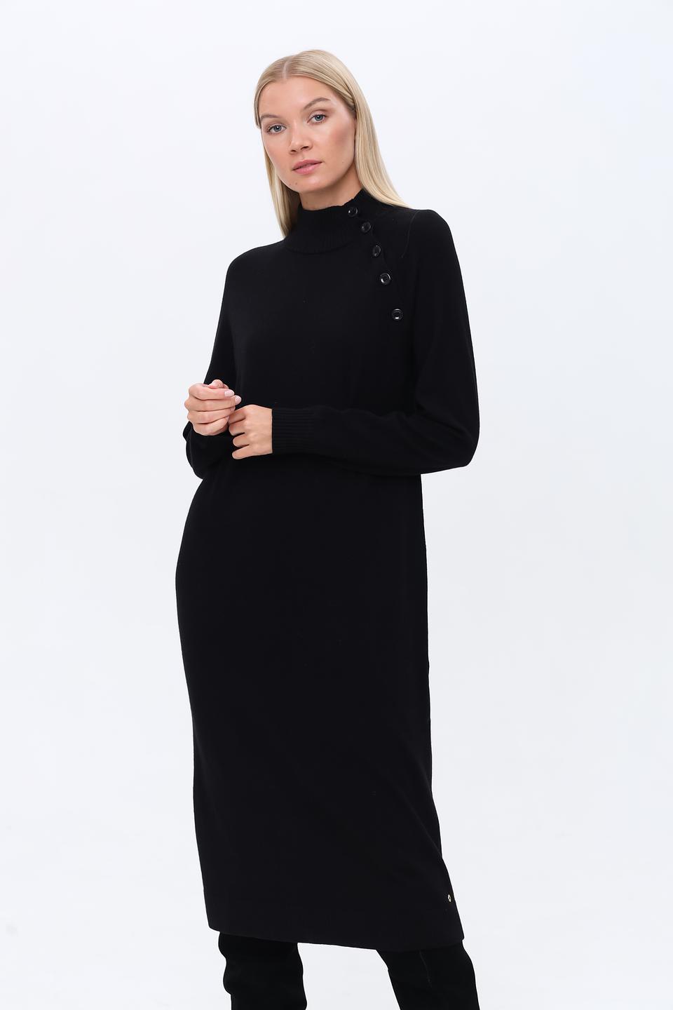 Платье Penny Black вязаное чёрное