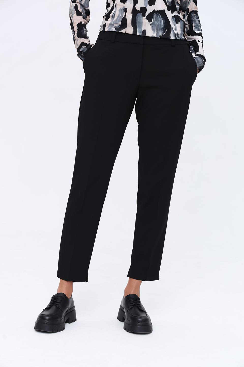 Брюки Hugo жен. чёрные прямые