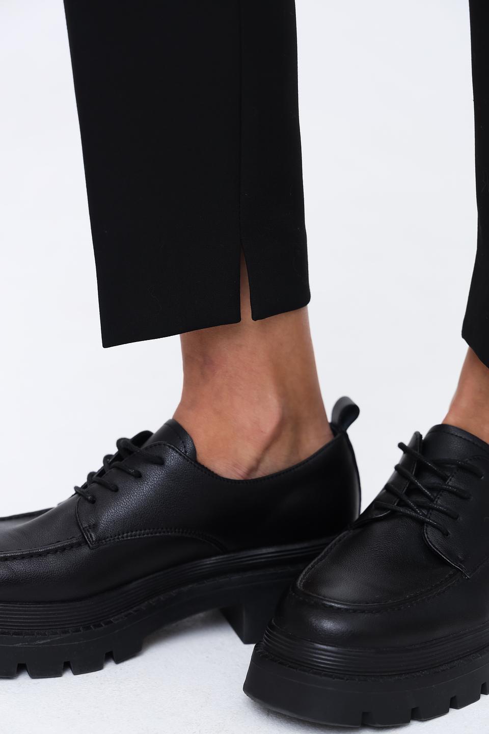 Брюки Hugo жен. чёрные прямые