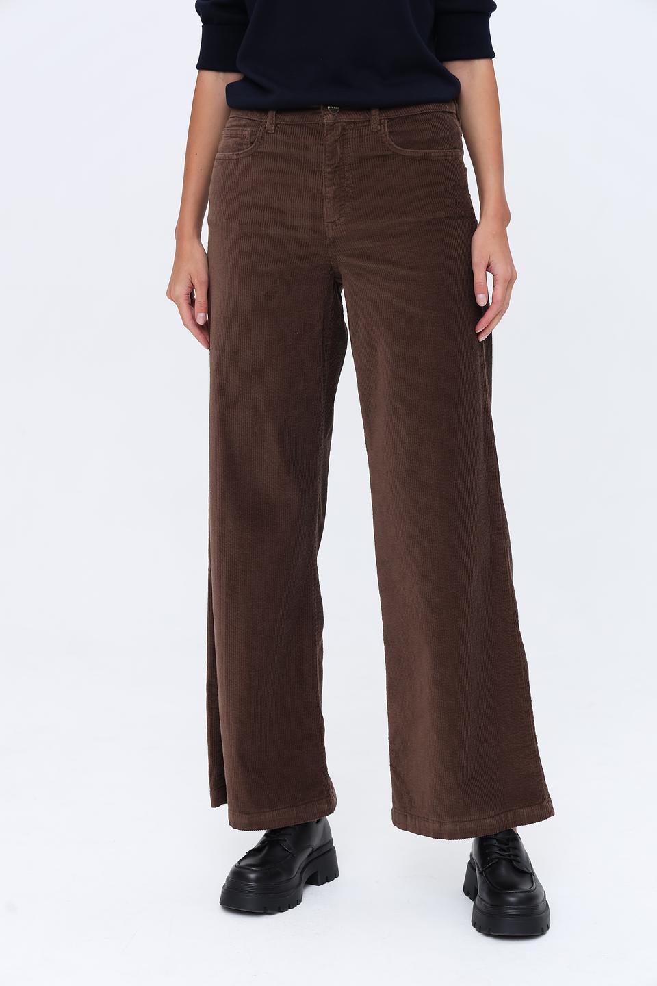 Брюки i Blues вельветовые коричневые