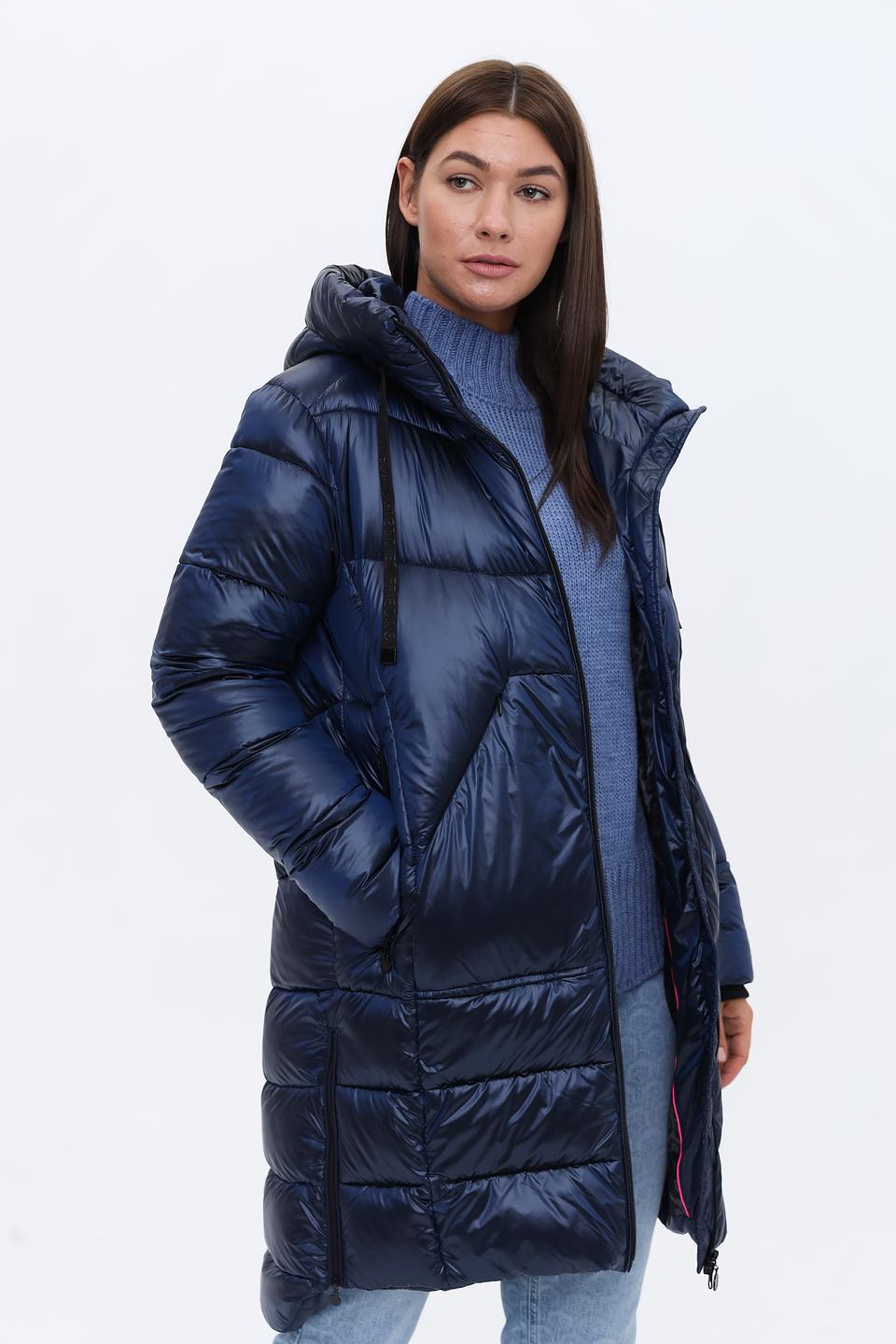 Пальто Frieda and Freddies стеганое синее