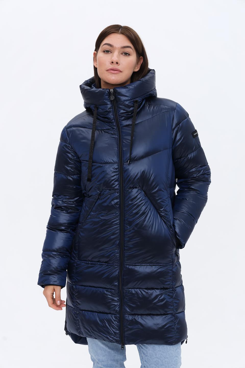 Пальто Frieda and Freddies стеганое синее