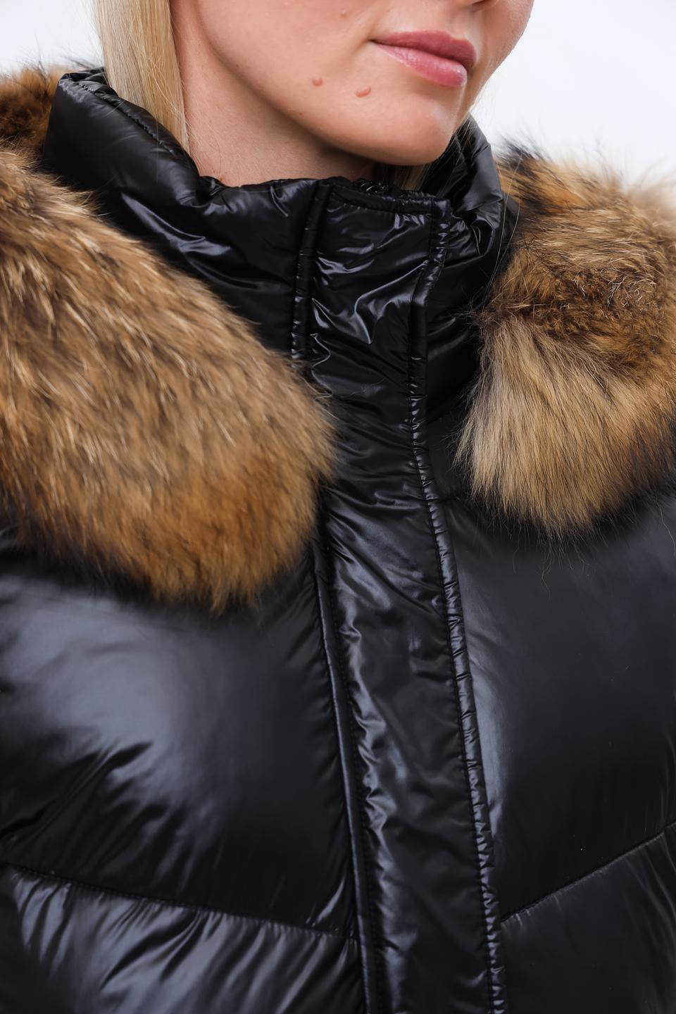 Пальто Frieda and Freddies чёрное стеганое