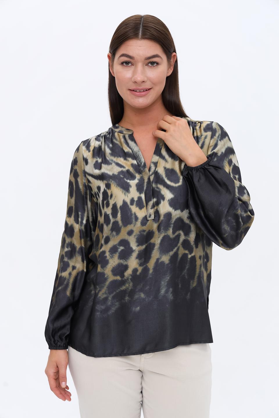 Блуза Catnoir с леопардовым принтом