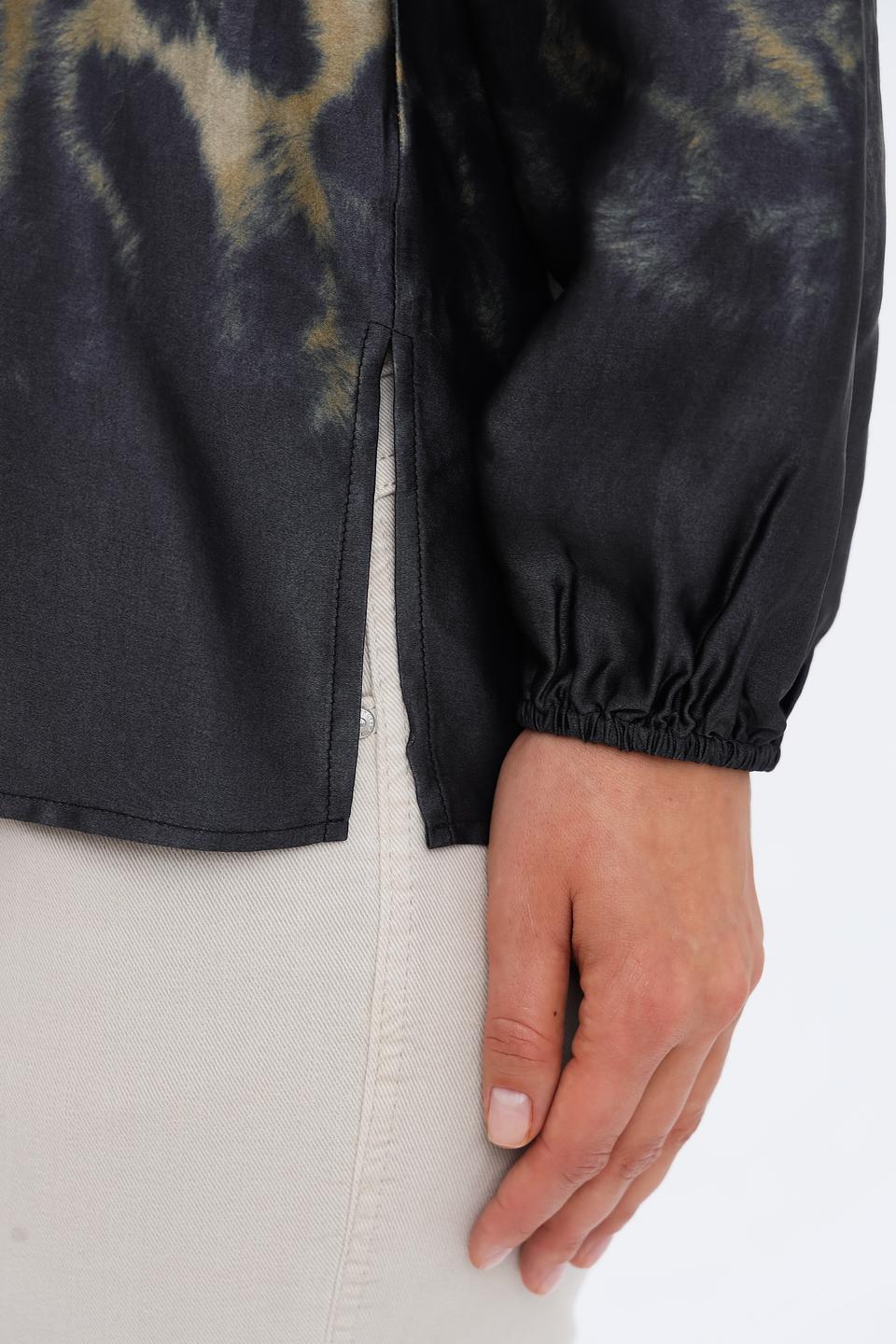 Блуза Catnoir с леопардовым принтом