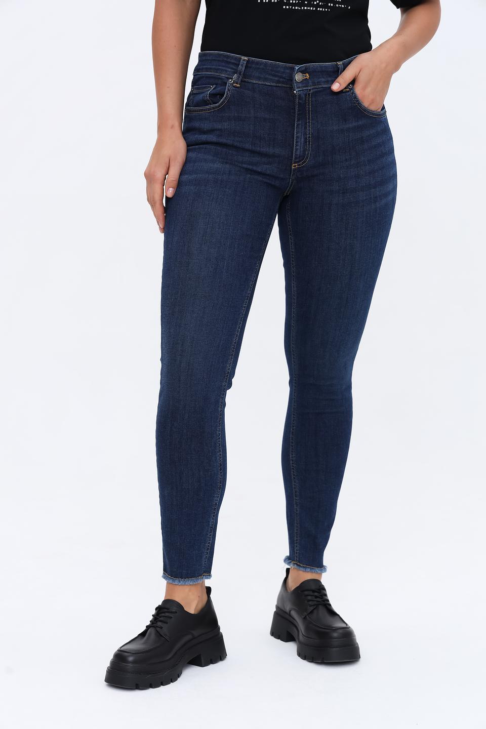 Джинсы скинни Catnoir синие