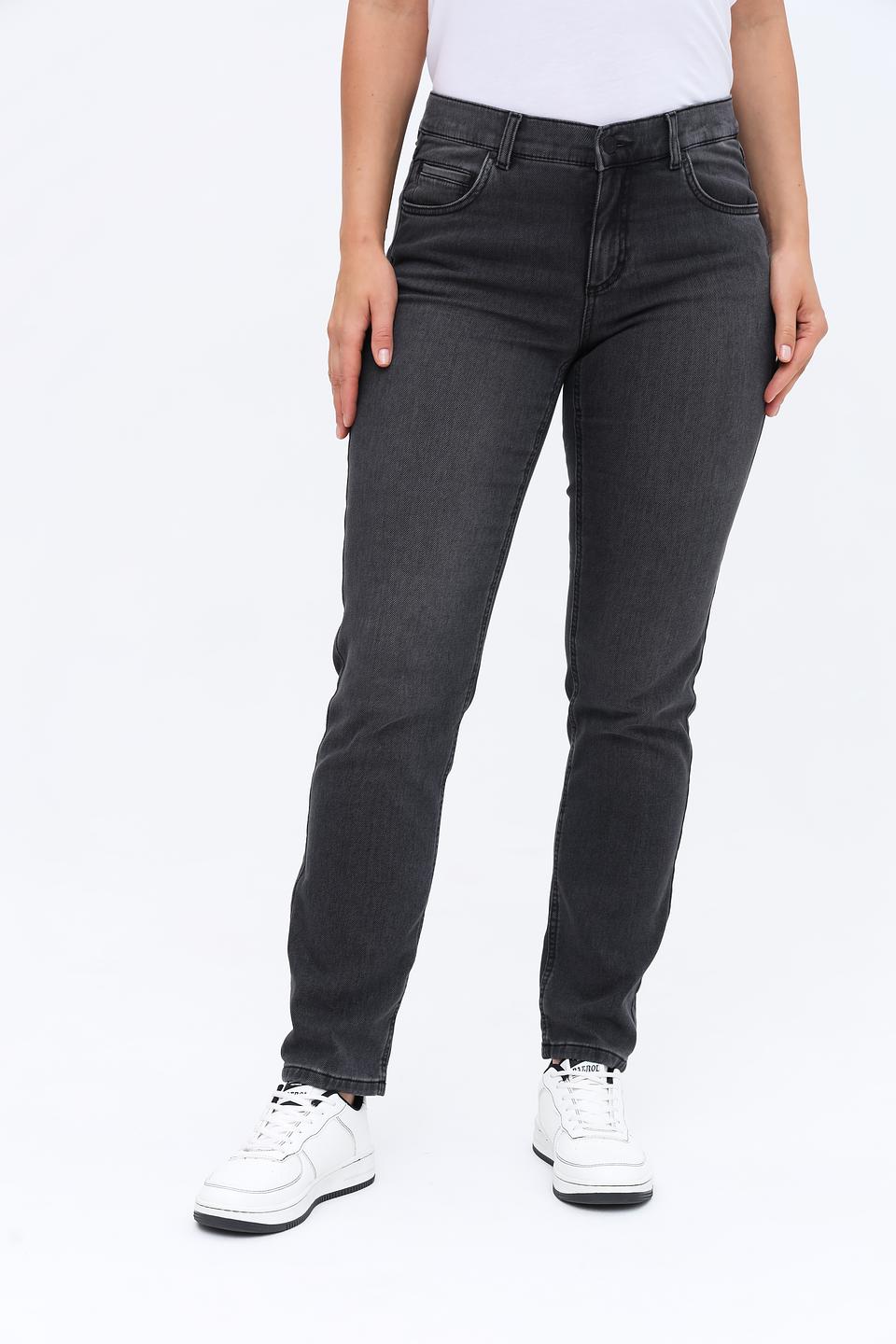 Брюки Angels серые прямые