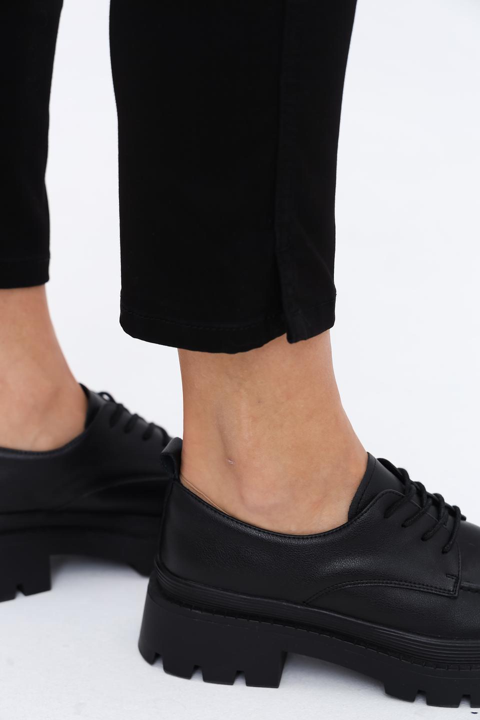 Брюки Angels чёрные укороченные