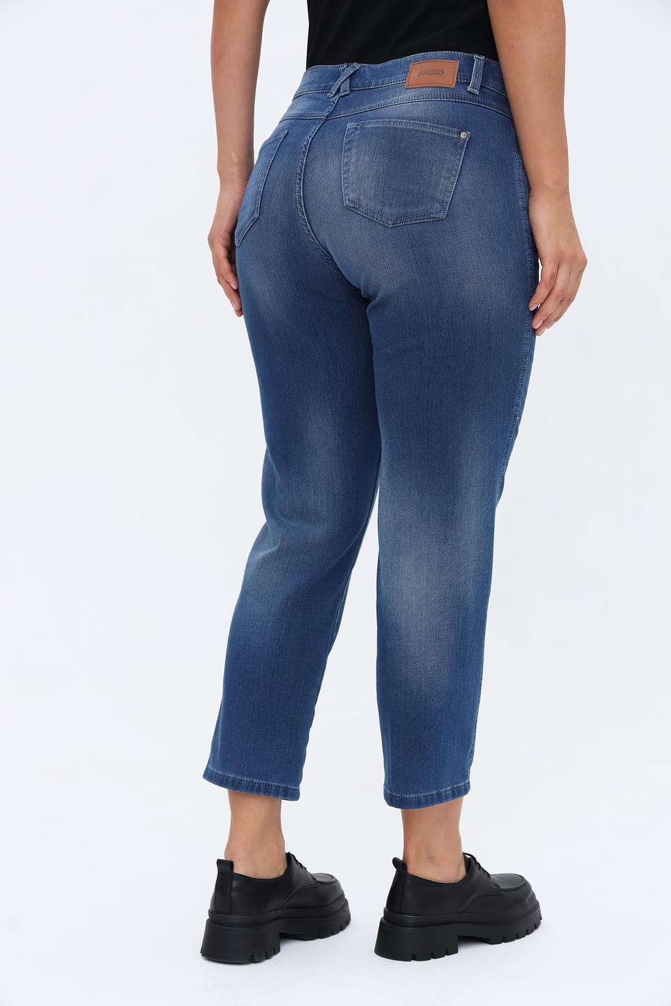 Джинсы Angels укороченные синие