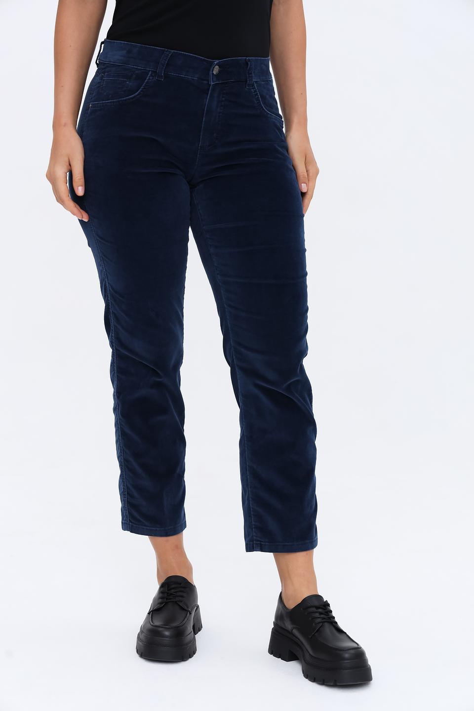 Брюки Angels вельветовые синие