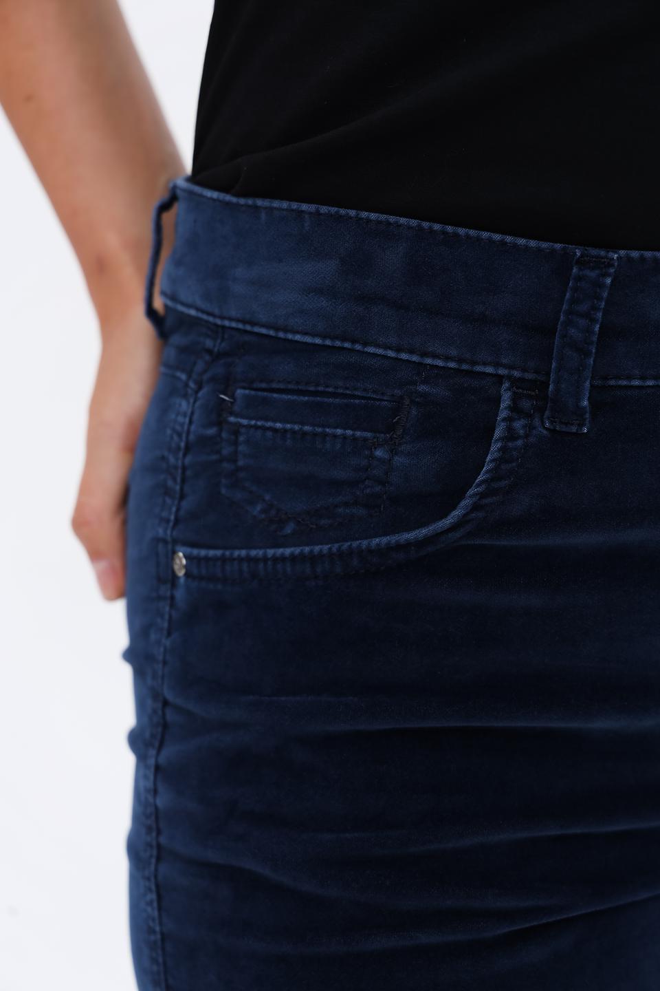 Брюки Angels вельветовые синие