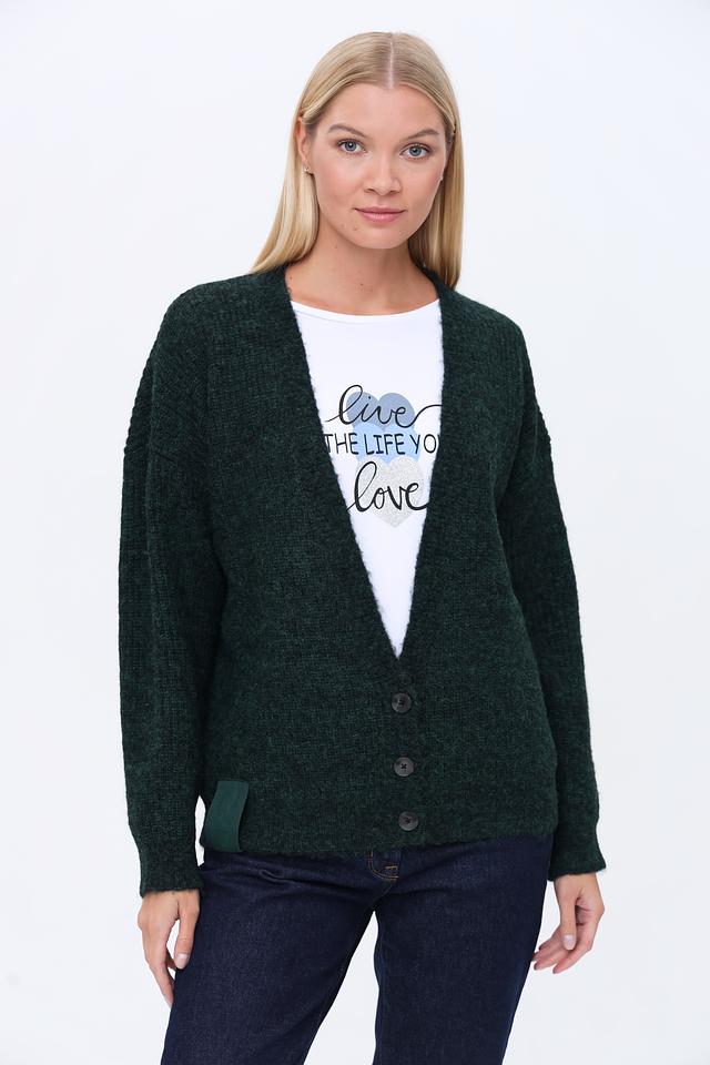 Кардиган Zhrill зелёный