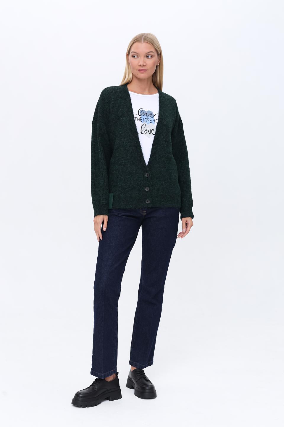 Кардиган Zhrill зелёный