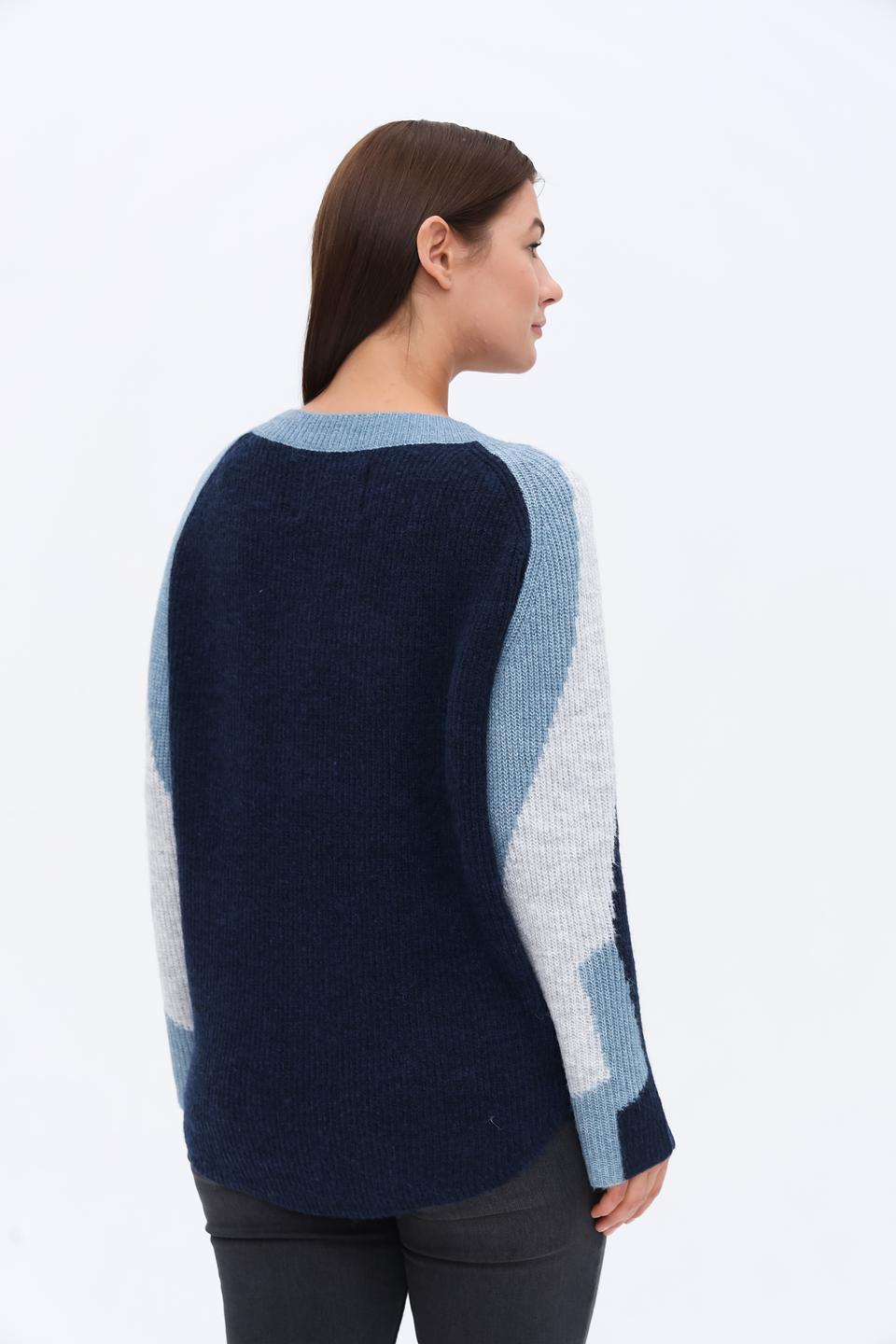 Пуловер Zhrill с цветовым блоком