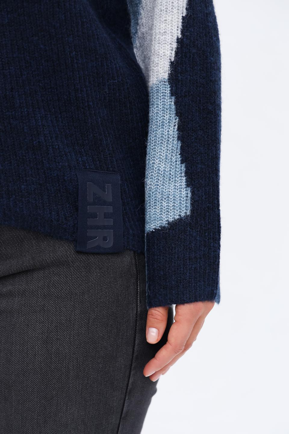 Пуловер Zhrill с цветовым блоком