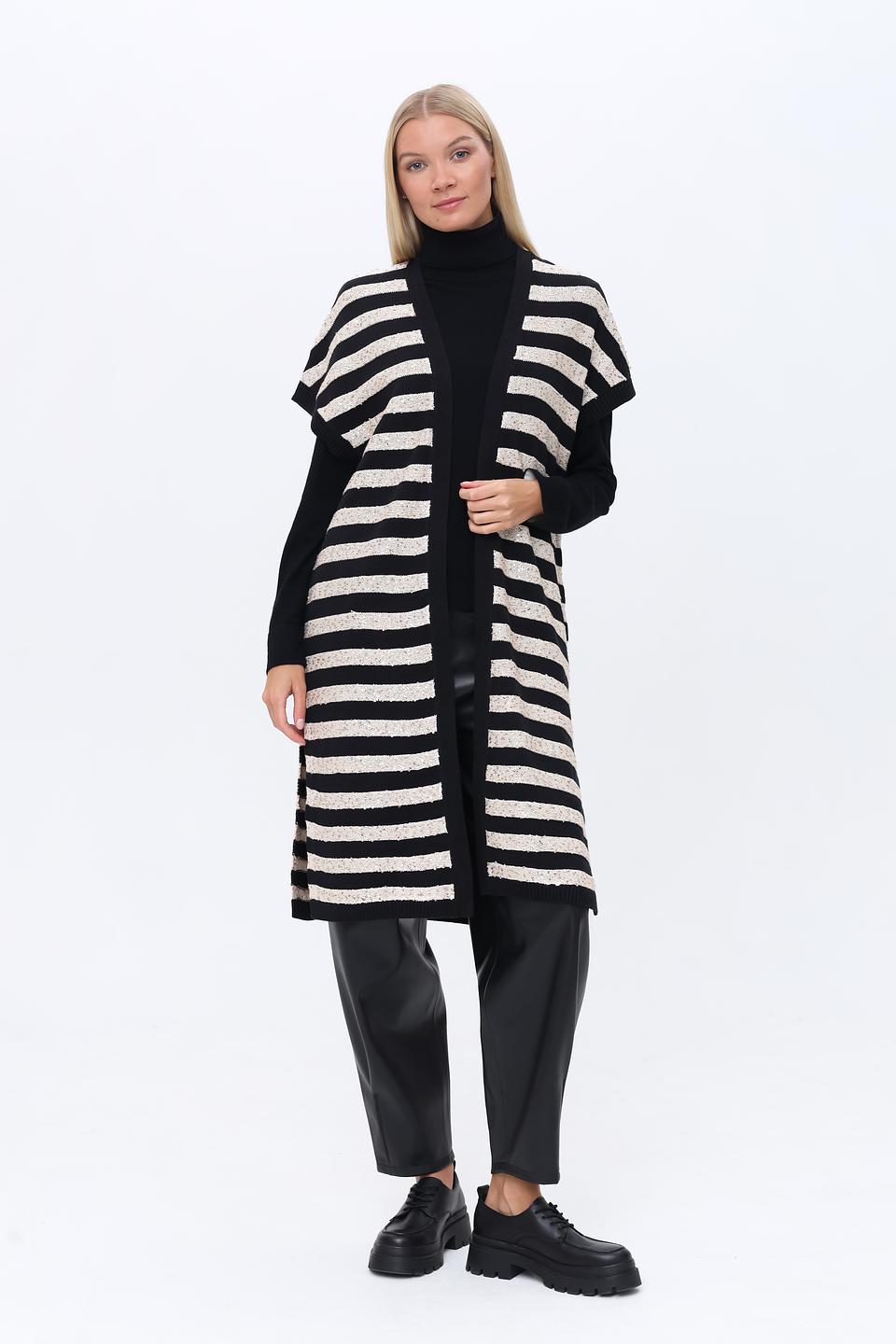 Жилет Taifun в полоску