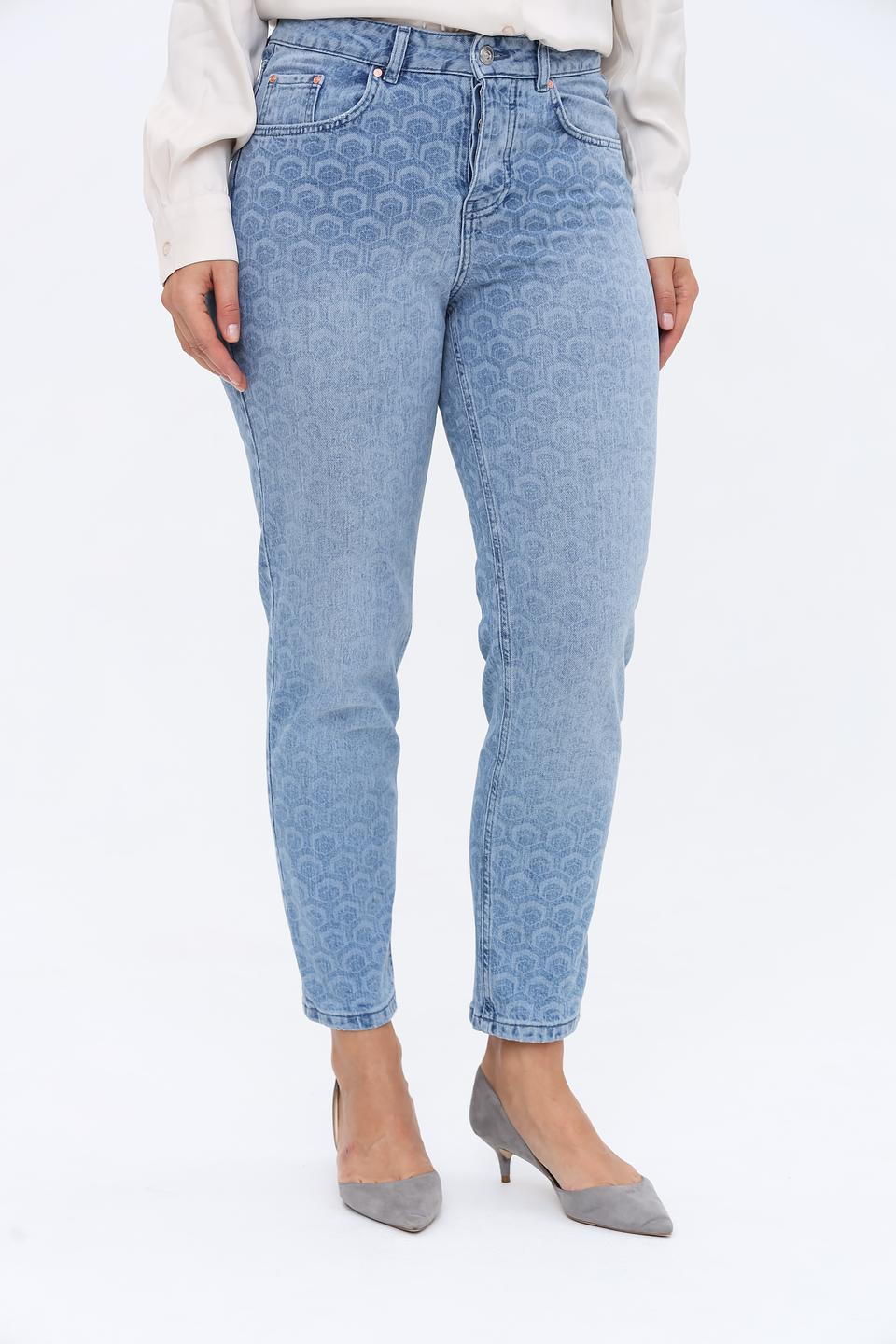 Джинсы Oui с узором