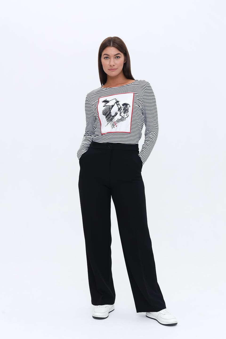 Брюки классические Marc Cain чёрные