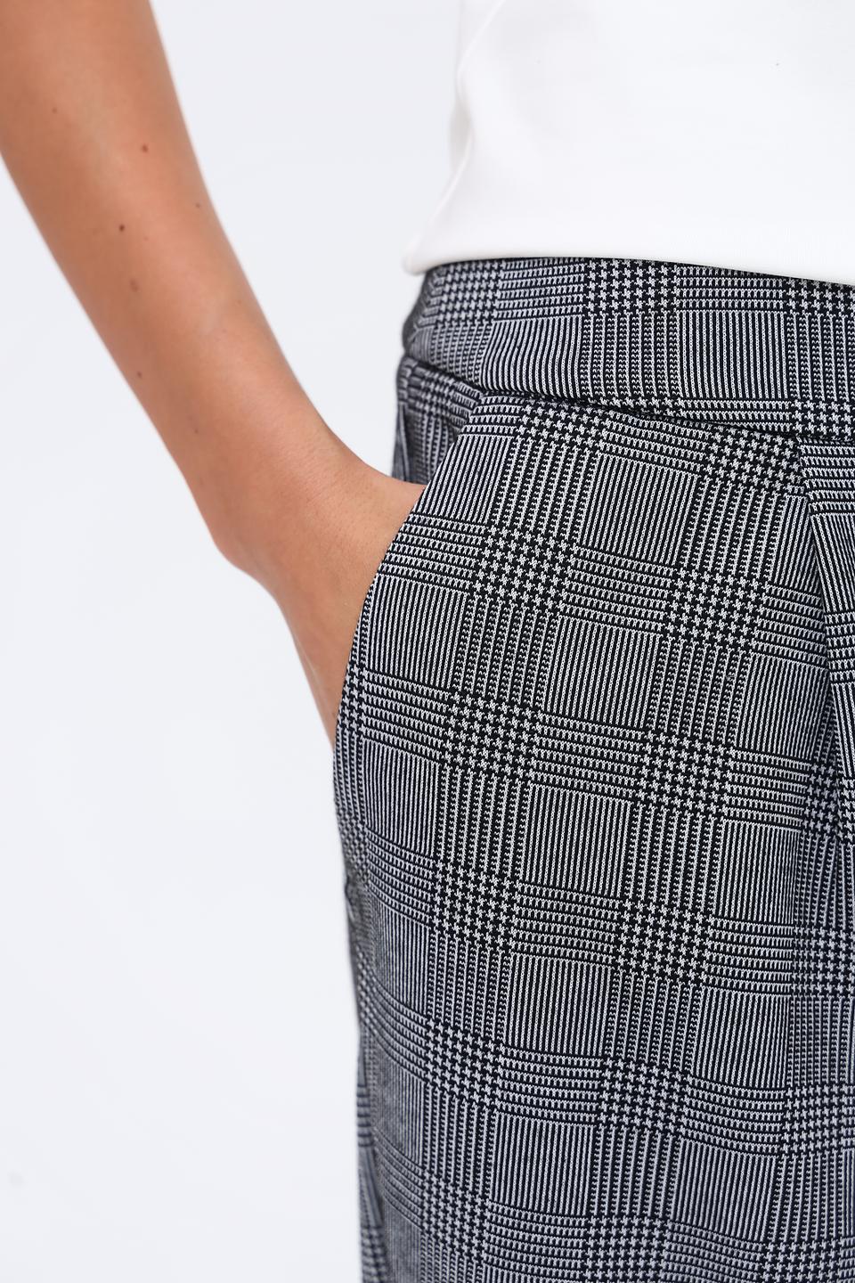 Брюки Monari в клетку серые