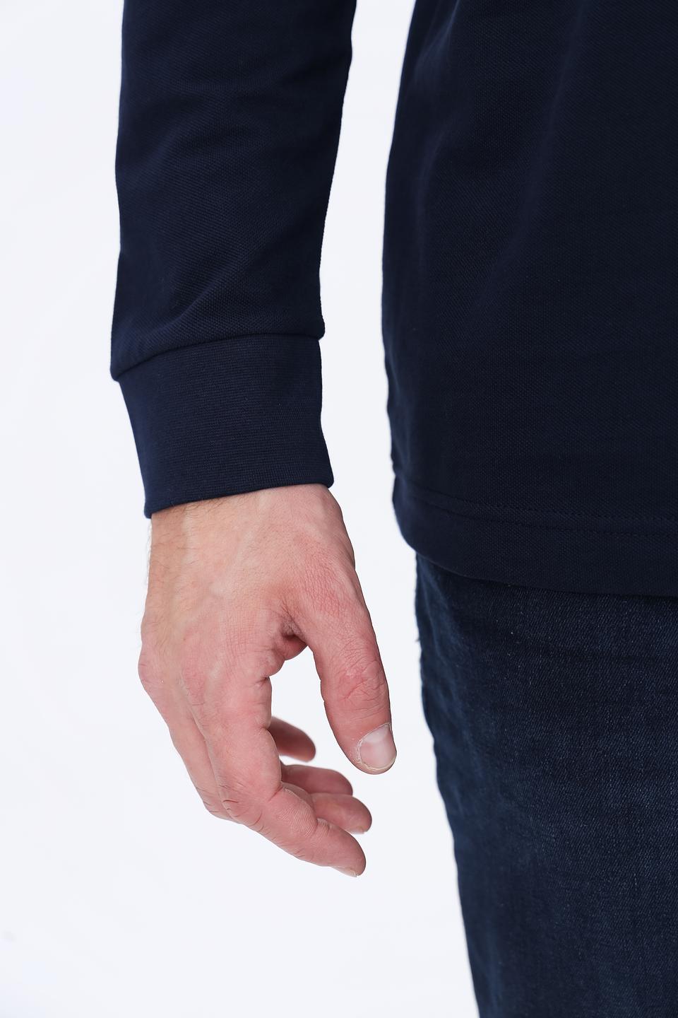 Лонгслив Tom Tailor темно-синий