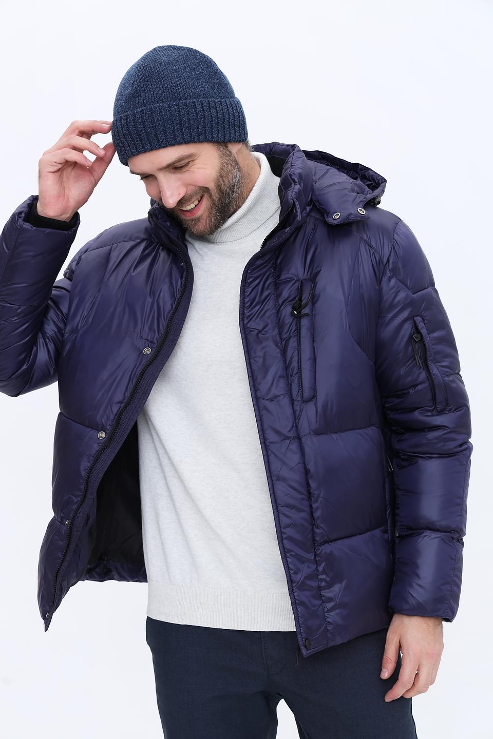 Шапка Marhatter вязаная синяя