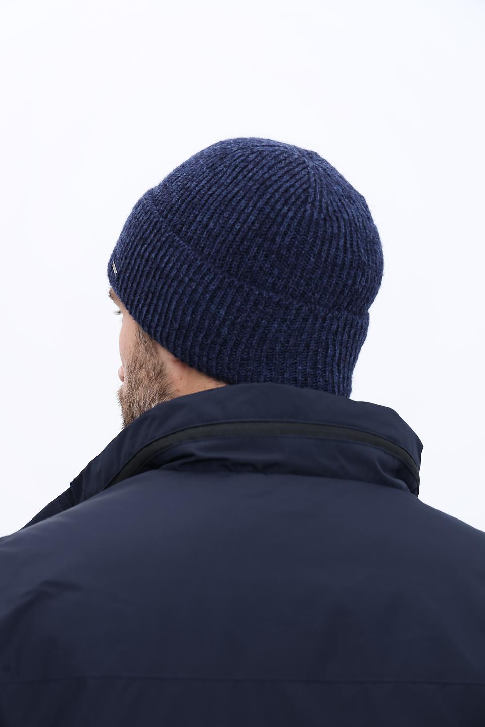 Шапка Marhatter мужская синяя