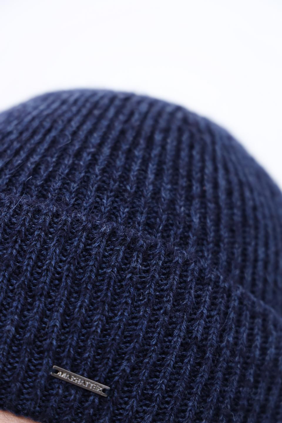 Шапка Marhatter мужская синяя