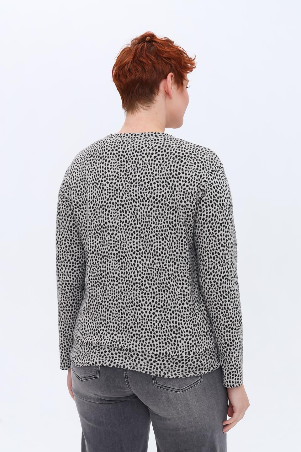 Пуловер Frank Walder с принтом