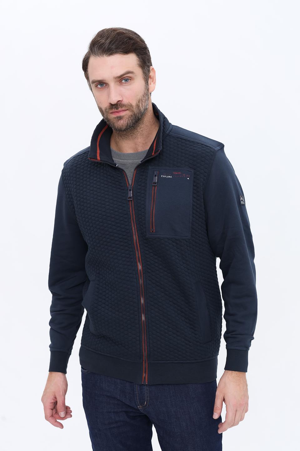 Кардиган Casa Moda стеганый синий