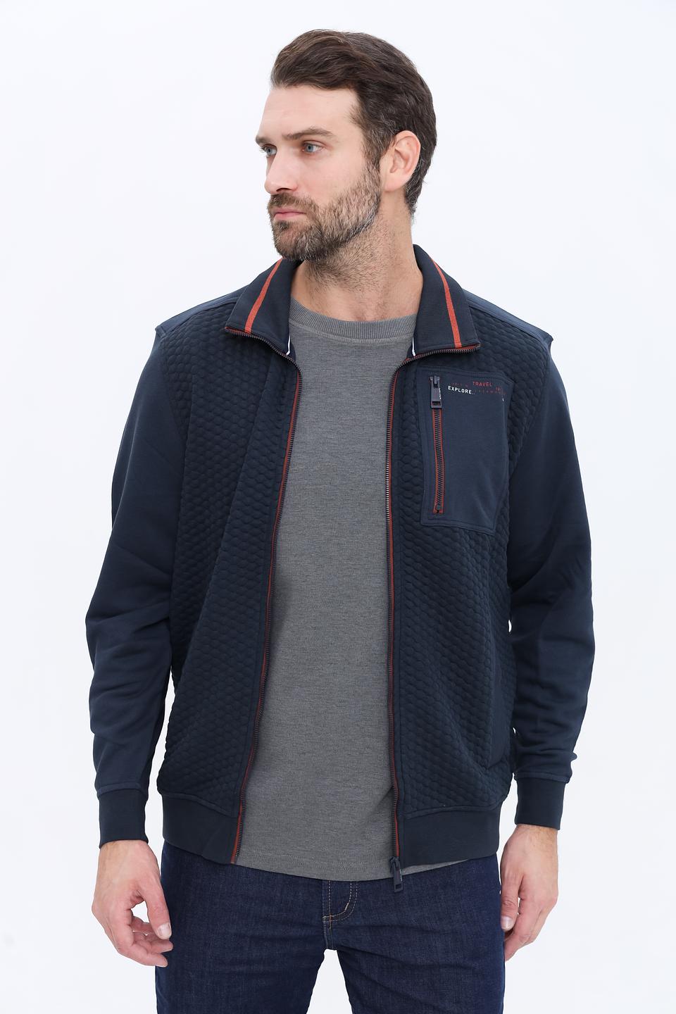 Кардиган Casa Moda стеганый синий