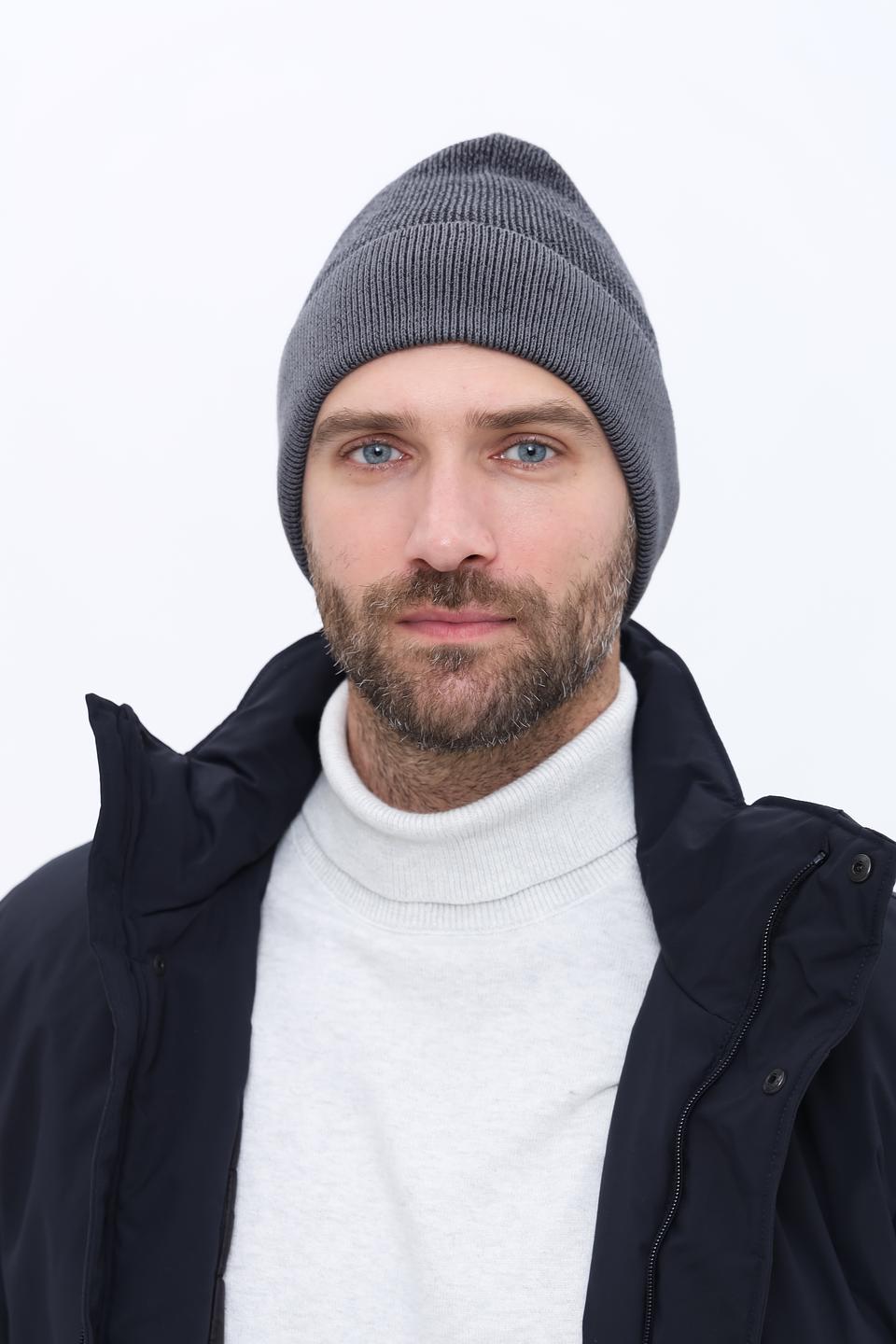 Шапка Casa Moda серая