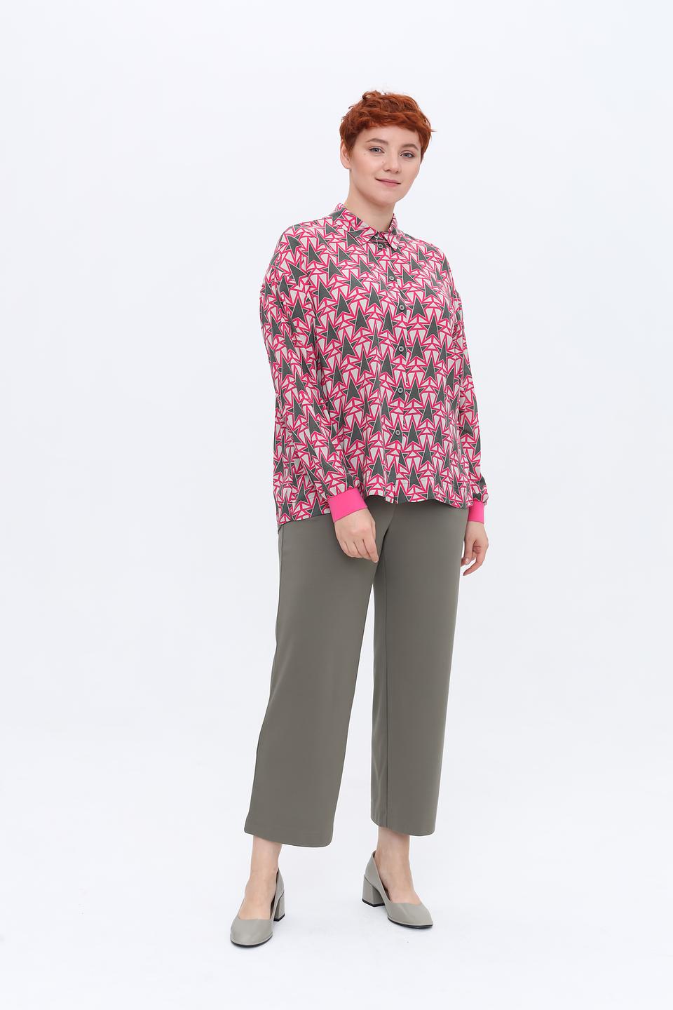 Рубашка You Just White с принтом