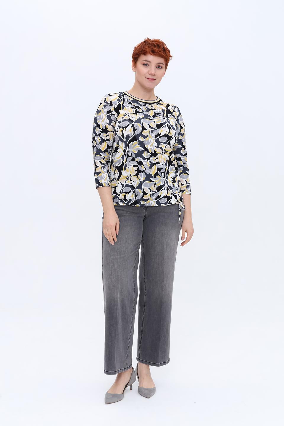 Лонгслив Frank Walder с цветочным принтом