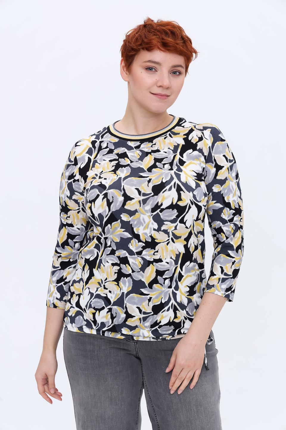 Лонгслив Frank Walder с цветочным принтом