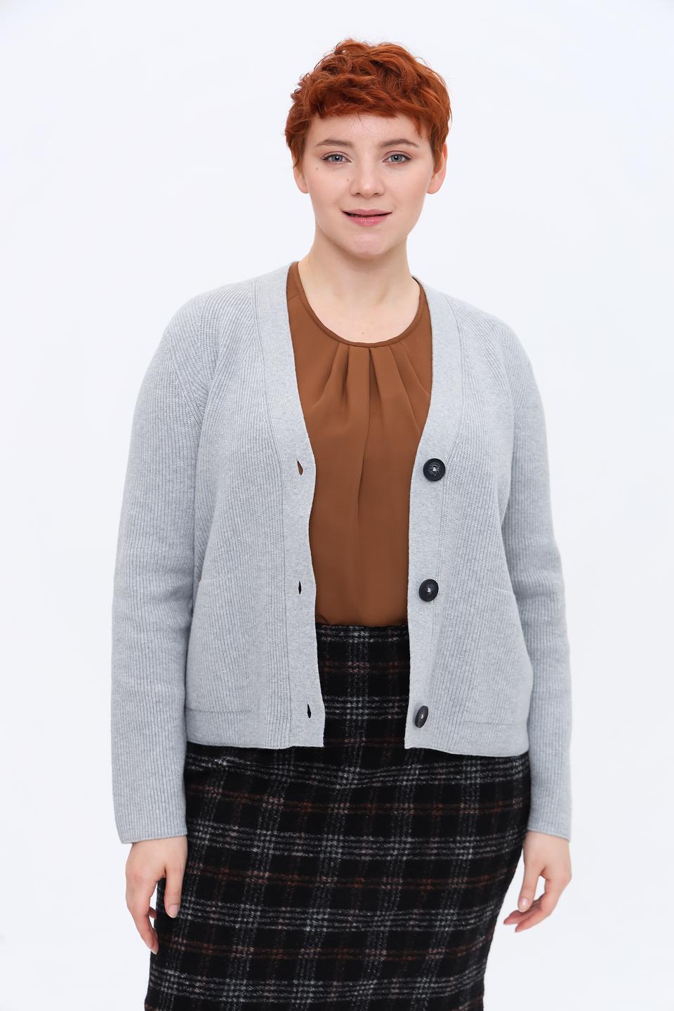 Кардиган Rabe collection серый