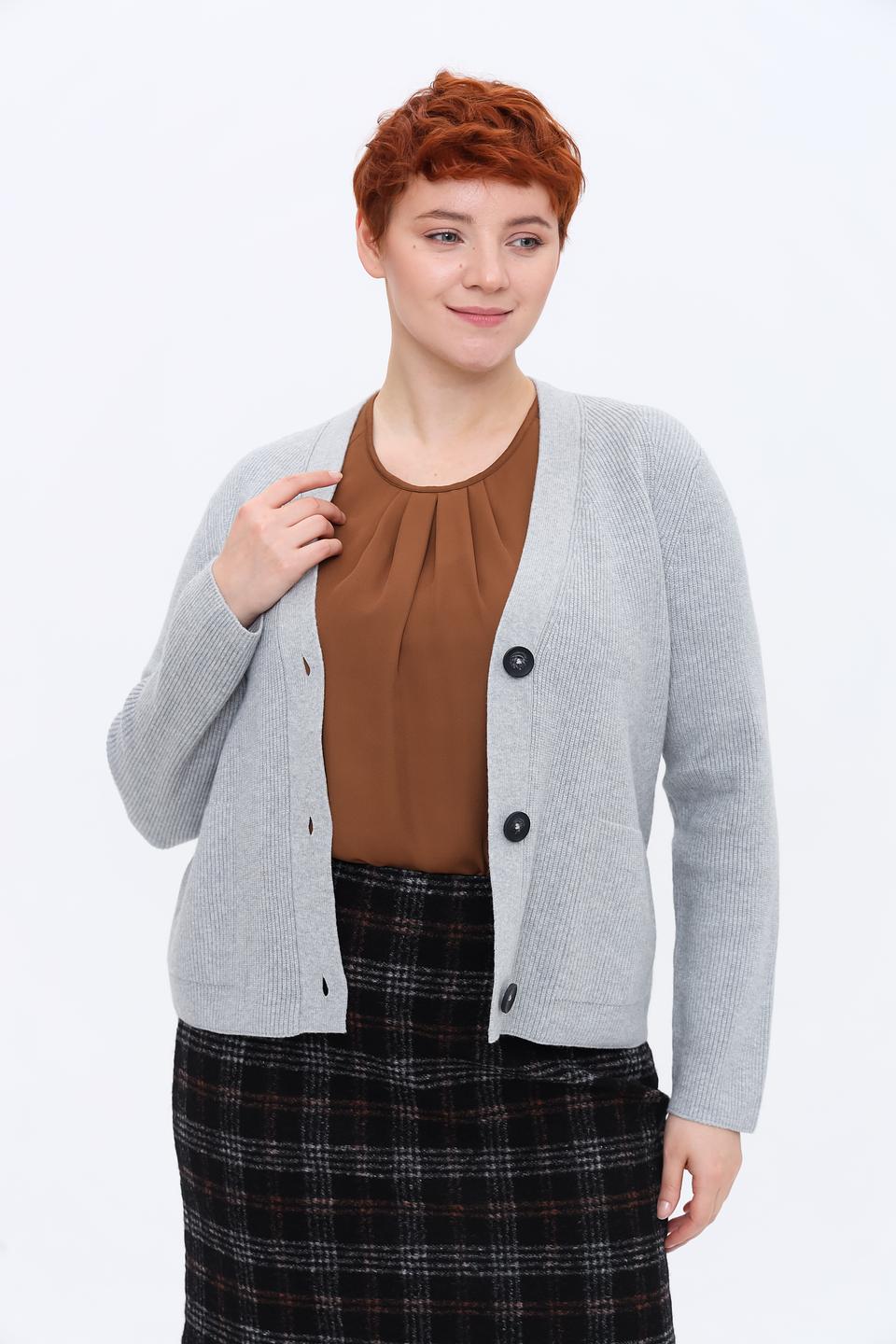 Кардиган Rabe collection серый