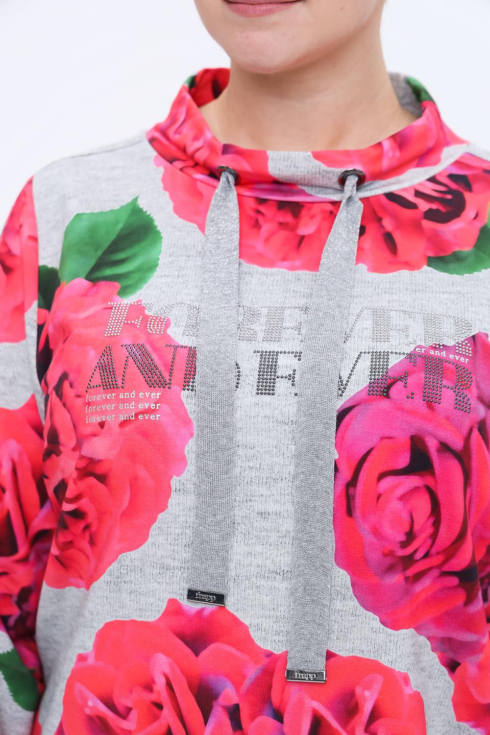 Пуловер Frapp с розами