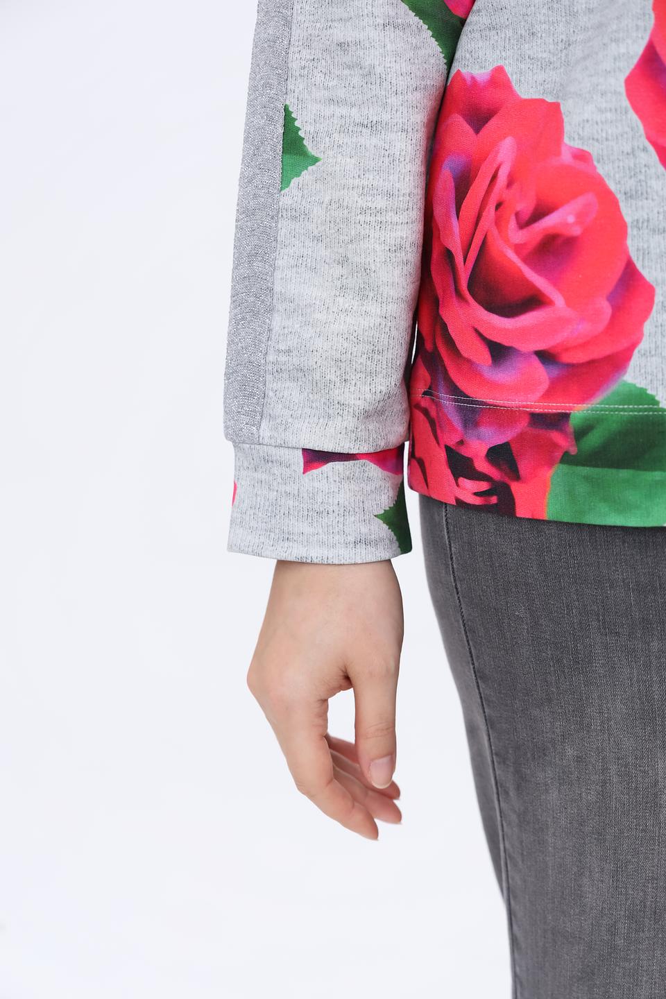 Пуловер Frapp с розами