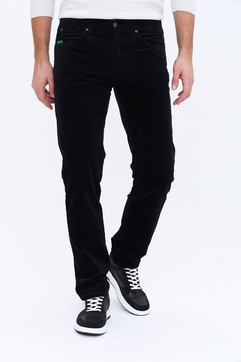 Брюки вельветовые Club of comfort чёрные