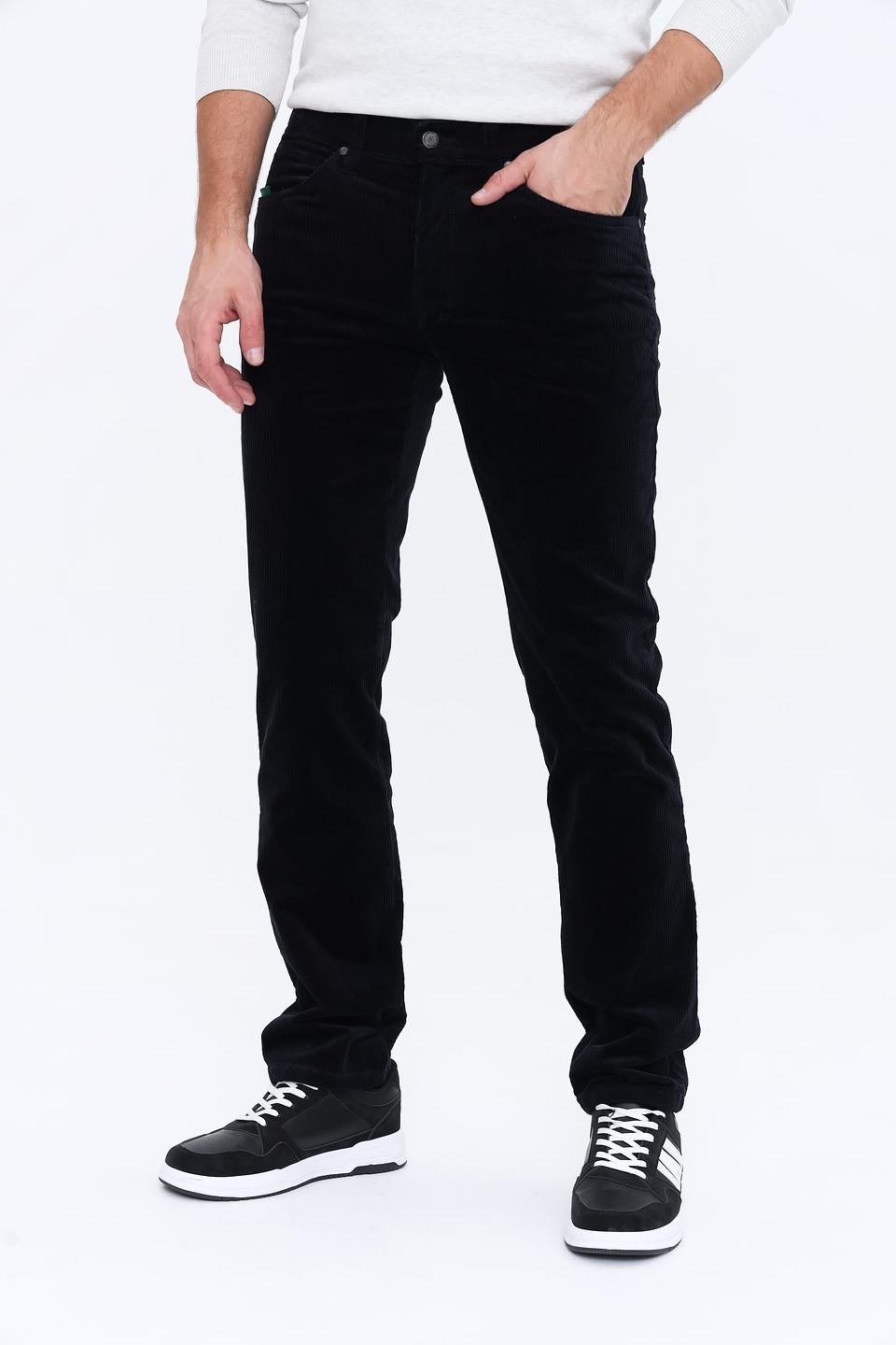 Брюки вельветовые Club of comfort чёрные