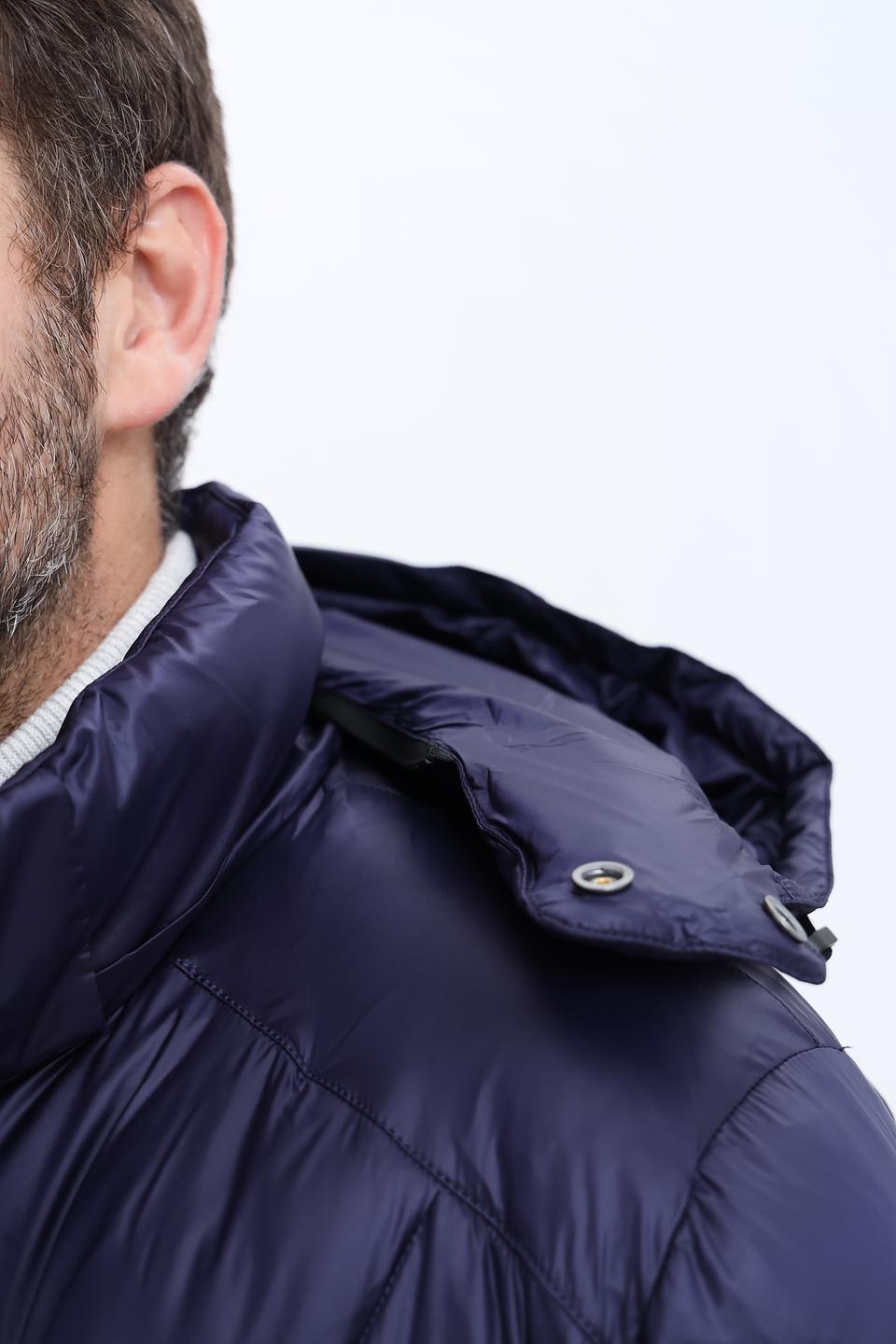 Куртка Pezzo стеганая синяя