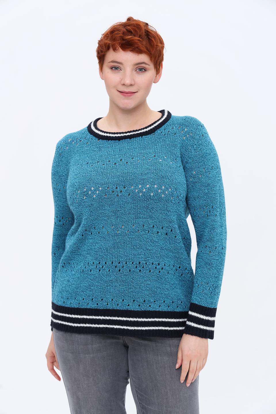 Джемпер Persona N.O.W. бирюзовый