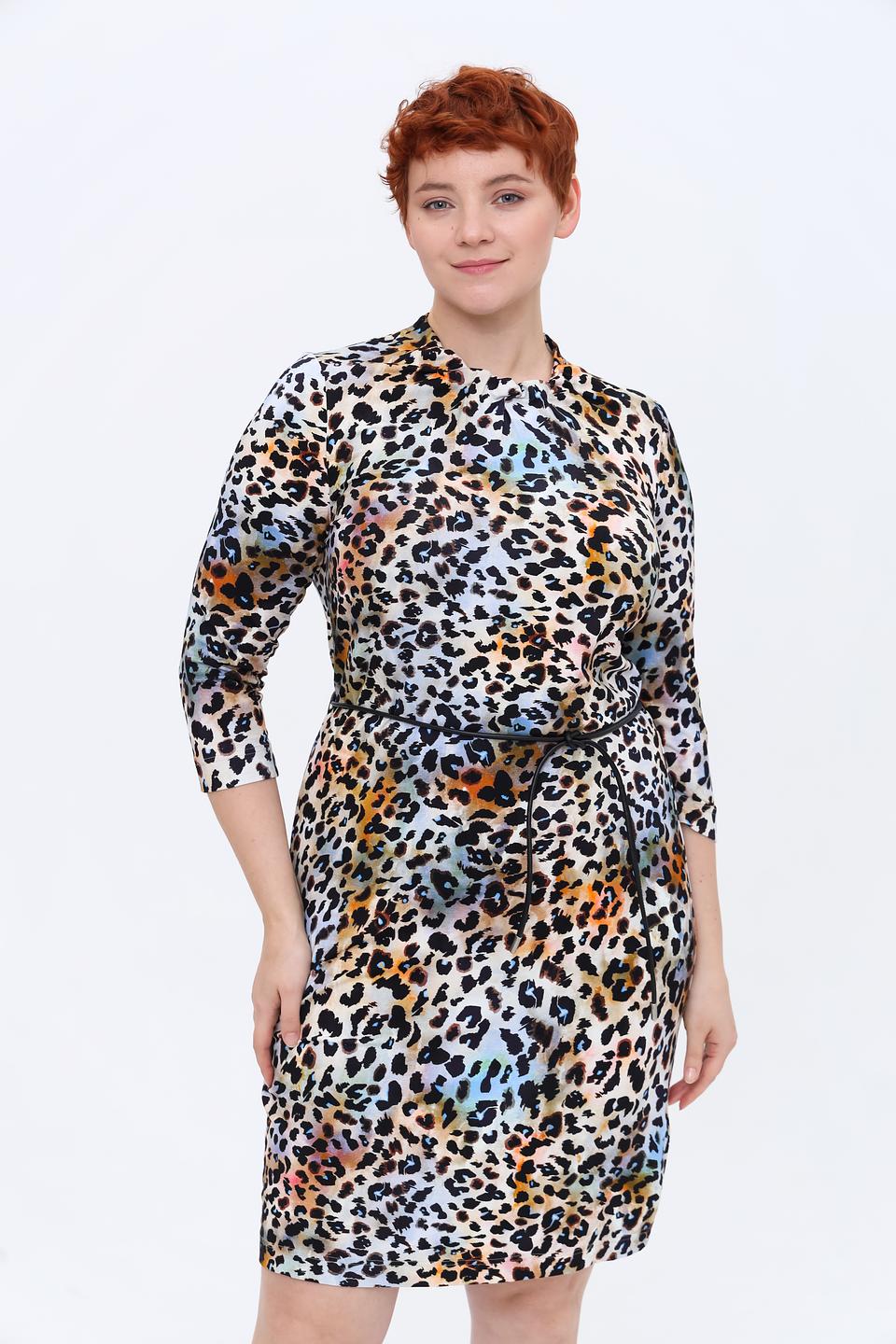 Платье Erfo с леопардовым принтом