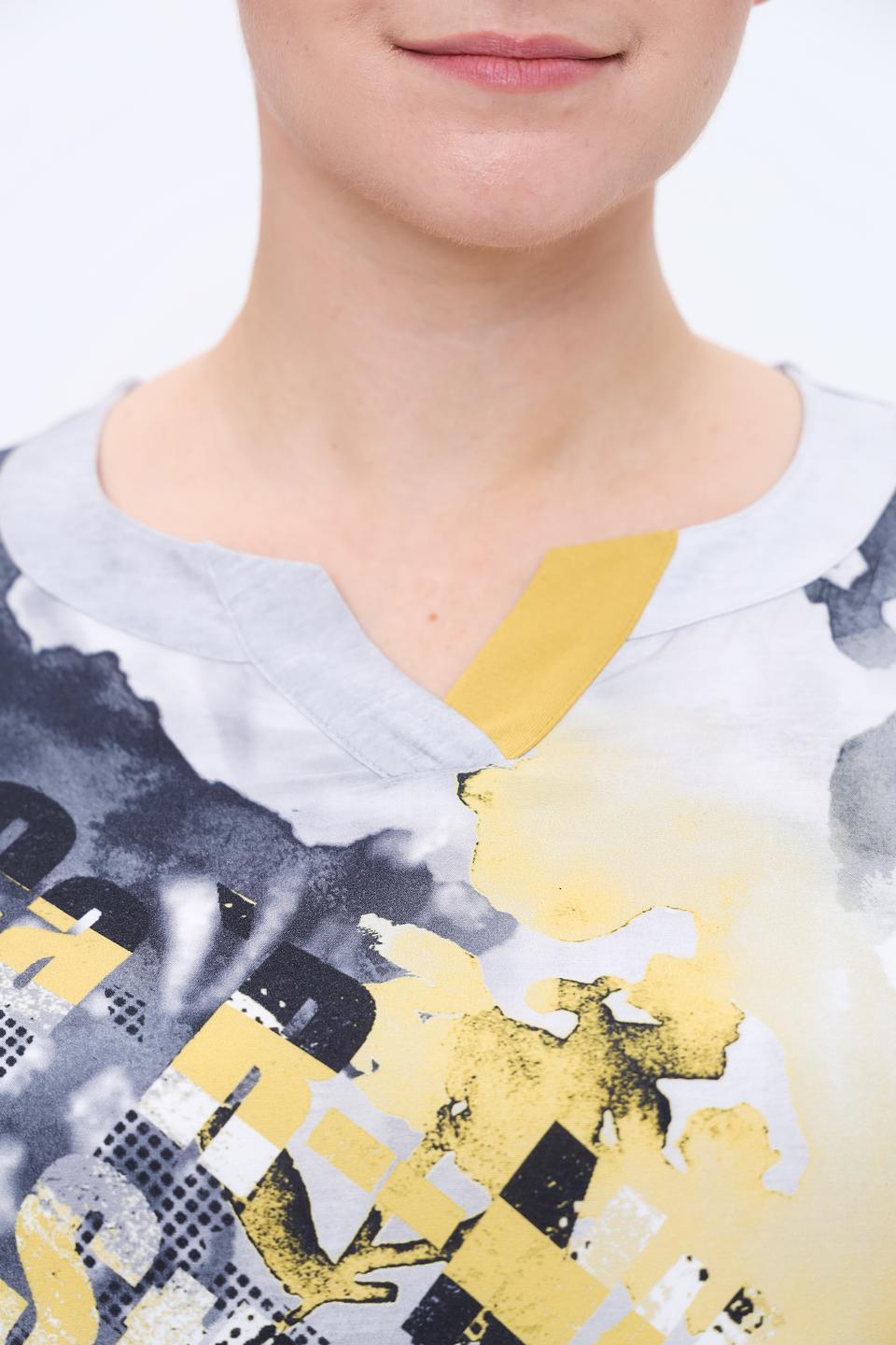 Лонгслив Frank Walder с принтом