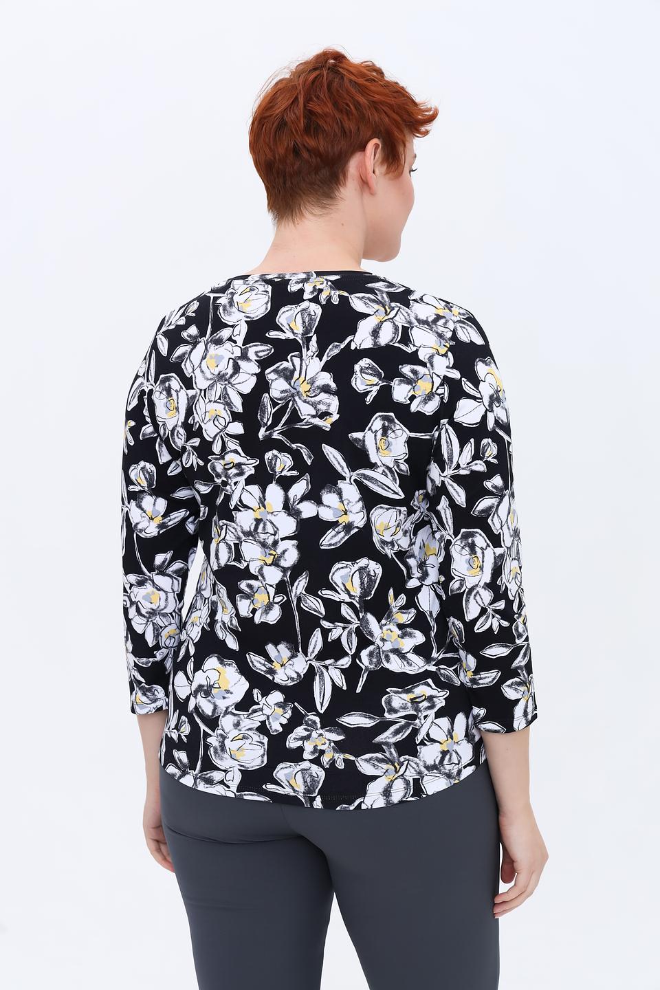 Блуза Rabe collection с цветочным принтом